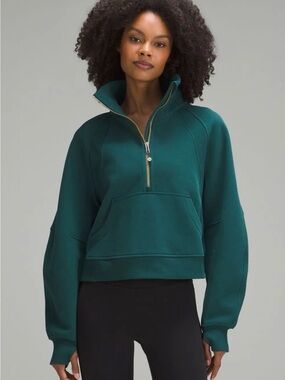 Lululemon Scuba Oversized Funnel-Neck Half-Zip sweatshirt, Size M/L